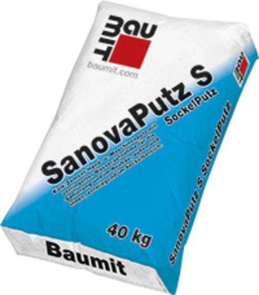 Baumit SanovaPutz S  nehéz vakolat 40kg / 1 RAKLAP